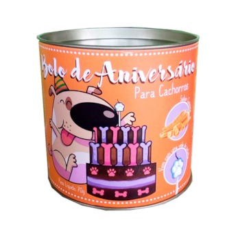 Bolo de Aniversário Padaria Pet 70gr para Cães Sabor Cenoura - Imagem principal
