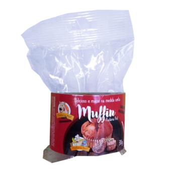 Bolo Muffin Padaria Pet para Cães 30gr Sabor Picanha - Imagem principal