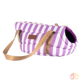 Bolsa Aberta Bella Art Fábrica Pet Lilás G para Cães e Gatos - Imagem principal