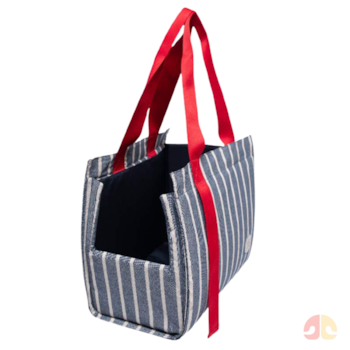 Bolsa de Transporte São Pet Ipanema Azul para Cães e Gatos de 7kg - Imagem principal