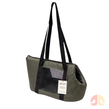 Bolsa de Transporte São Pet Marie Nylon 600 Verde para Cães e Gatos de até 7kg - Imagem principal