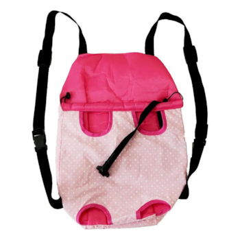 Bolsa São Pet Frontal Kangoo Rosa N°2 para Cães e Gatos - Imagem principal