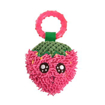 Brinquedo de Pelúcia Chalesco Morango para Cães e Gatos - Imagem principal