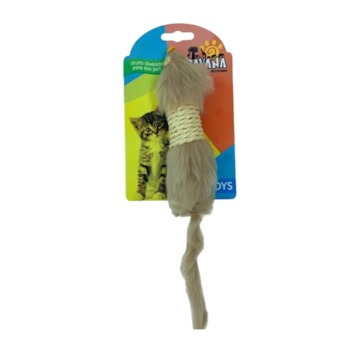 Brinquedo de Pelúcia Ratinho Com Sisal Savana Pet Para Gatos - Imagem principal