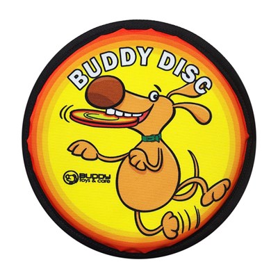 Brinquedo Disc Frisbee de Tecido Buddy Toys para Cães