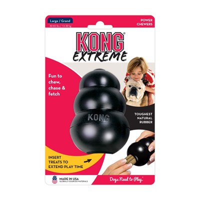 Brinquedo Dispenser de Petiscos Kong Extreme EXG Para Cães