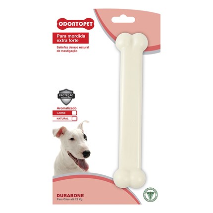 Brinquedo Durabone Odontopet para Cães Branco Pet Flex