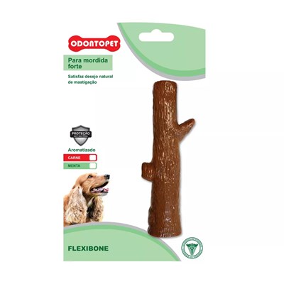 Brinquedo Flexibone Tronco Odontopet para Cães Pet Flex M