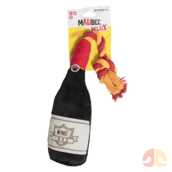 Brinquedo Germanhart Garrafa de Vinho de Pelúcia Maubec para Cães - Imagem principal
