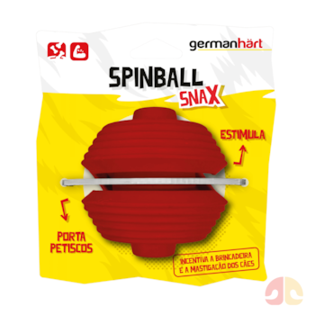 Brinquedo Interativo Bola Maluca Spinball Germanhart para Cães - Imagem principal