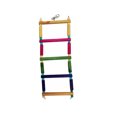 Brinquedo Kakatoo Escada Degraus para Pássaros 29cm