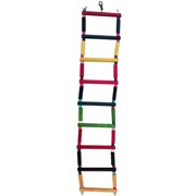 Brinquedo Kakatoo Escada Degraus para Pássaros 58cm