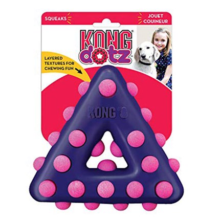 Brinquedo Kong Dotz Triangle G para Cães