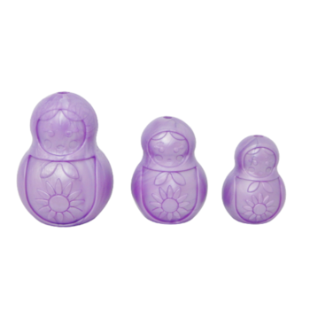 Brinquedo Mordedor Bonequinha Pet Games Lilas G - Imagem principal