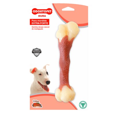 Brinquedo Mordedor Durabone Fêmur Odontopet para Cães até 22kg