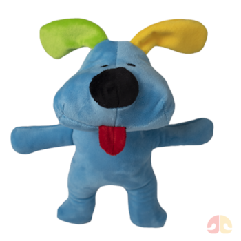 Brinquedo Pelúcia Fábrica Pet Cachorro Linguão Azul - Imagem principal