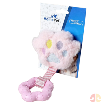 Brinquedo Pelúcia Home Pet Patinha Rosa para Cães - Imagem principal