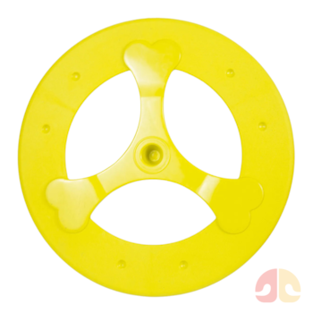Brinquedo Pet Injet Frisbee Easy Fly Pega Fácil Amarelo para Cães - Imagem principal