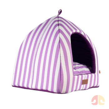 Cabana Bella Art Lilas Fabrica Pet Tamanho único para Cães e Gatos - Imagem principal