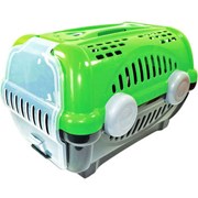 Caixa de Transporte Furacão Pet Luxo Verde N01