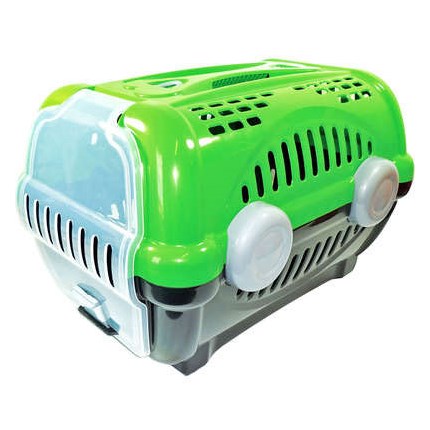 Caixa de Transporte Furacão Pet Luxo Verde N01