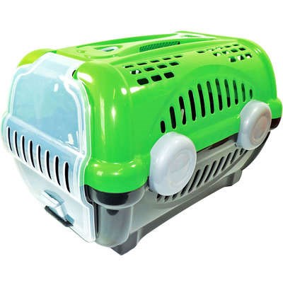Caixa de Transporte Furacão Pet Luxo Verde N02