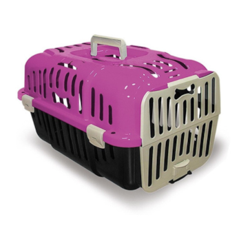 Caixa de Transporte Joy Furacão Pet Nº1 Rosa - Imagem principal