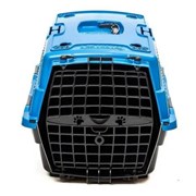 Caixa de Transporte Love Travel Nº1 Pet Injet Azul para Cães