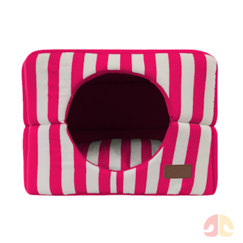 Cama Iglu Bella Art 2 em 1 Fabrica Pet Pink para Cães e Gatos - Imagem principal