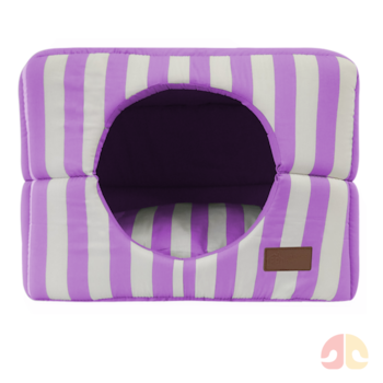 Cama Iglu Bella Art Lilas Fabrica Pet Tamanho único para Cães e Gatos - Imagem principal