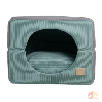 Cama Iglu Home Fábrica Pet Verde para Cães e Gatos - Imagem principal