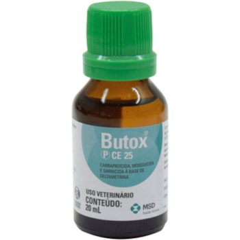 Carrapaticida Butox P Ce 25 Msd com 20ml - Imagem principal