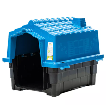 Casa Pet Injet Eco Colors Evolution Azul Nº01 para Cães - Imagem principal