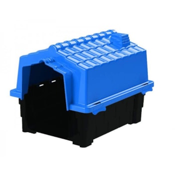 Casa Pet Injet Eco Colors Evolution Azul Nº03 para Cães - Imagem principal