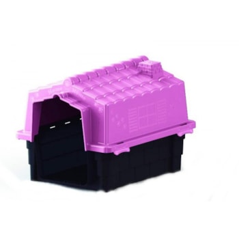 Casa Pet Injet Eco Colors Evolution Rosa Nº03 para Cães - Imagem principal