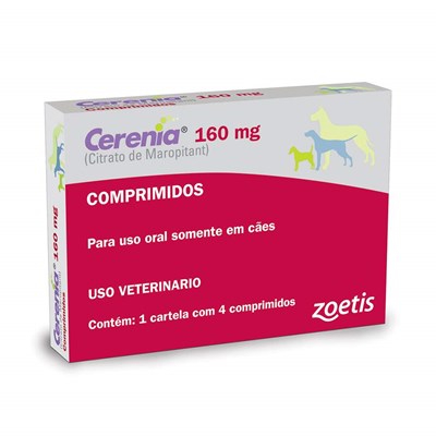 Cerenia 160Mg Com 4 Comprimidos Zoetis