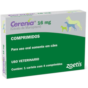 Cerenia 16Mg Com 4 Comprimidos Zoetis - Imagem principal