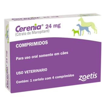 Cerenia 24Mg Com 4 Comprimidos Zoetis - Imagem principal