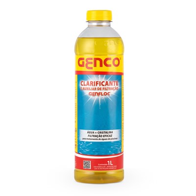 Produto Clarificante Auxiliar de Filtração Genfloc Genco 1L
