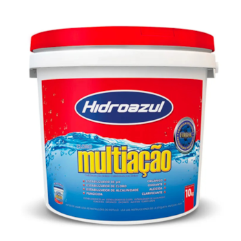 Cloro Hidroazul Multiação para Piscinas 10kg - Imagem principal