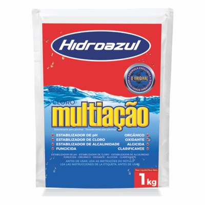 Cloro Hidroazul Multiação para Piscinas com 1kg
