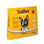 Coleira Antiparasitária Scalibor MSD 19gr com 48cm para Cachorros