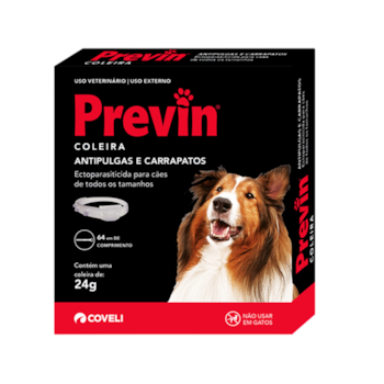 Coleira Antipulgas e Carrapatos Previn para Cães 24gr - Imagem principal