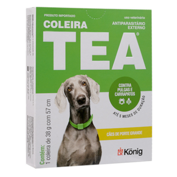 Coleira Antipulgas e Carrapatos Tea 327 de 38gr para Cachorros de Porte Grandes com 57 cm - Imagem principal
