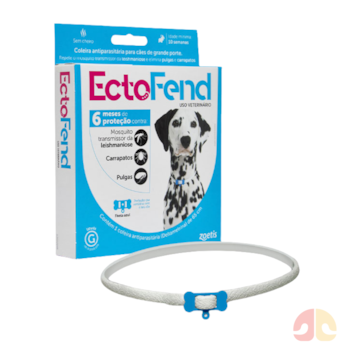 Coleira Antipulgas Ectofend 65cm para Cães Machos G - Imagem principal