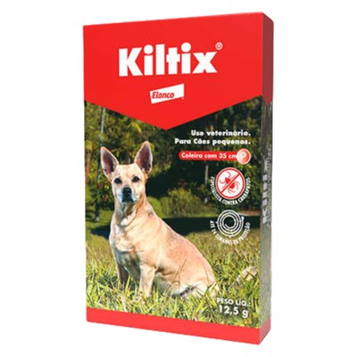 Produto Coleira Antipulgas Kiltix P 12,5g Para Cães 35cm