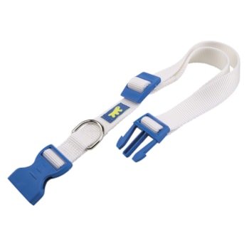 Coleira Club Colours Branco para Cães Ferplast 70cm - Imagem principal