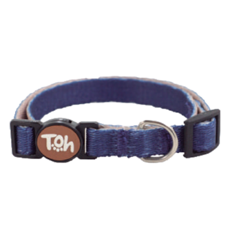 Coleira para Gatos Toh Azul Marinho - Caqui - Imagem principal