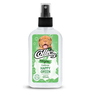 Colônia Collie Vegan Happy Green 120ml para Cães e Gatos - Imagem principal