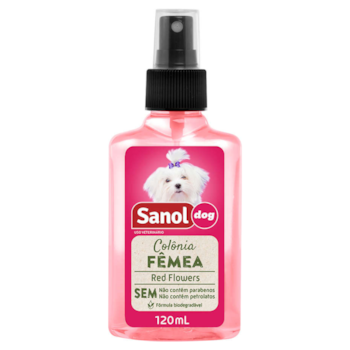 Colônia Sanol Fêmea Red Flowers 120ml - Imagem principal